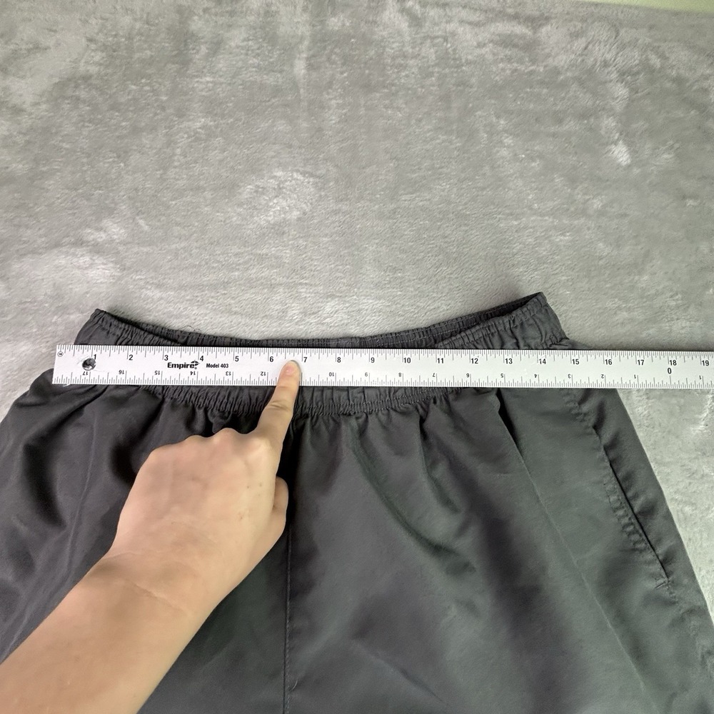 Nike Men's Gray Athletic Swim Trunks Shorts Size XL Lined Beach Surf - Picture 4 of 9